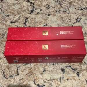 Nespresso Barista Creations in Bold Red